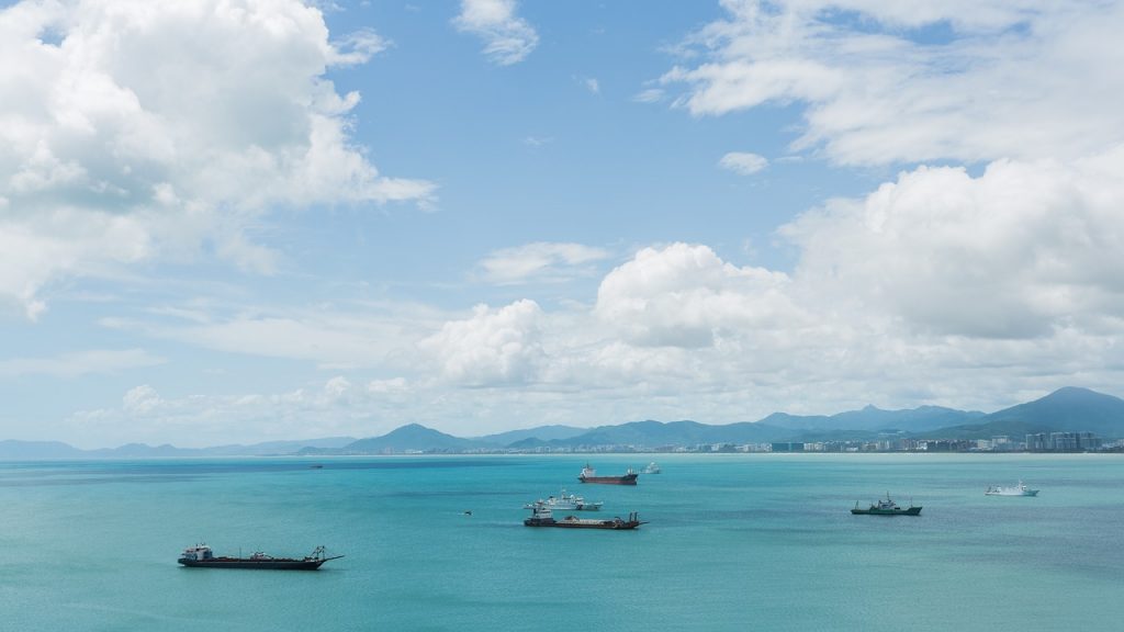 Reisen mit Freunden nach Sanya, China