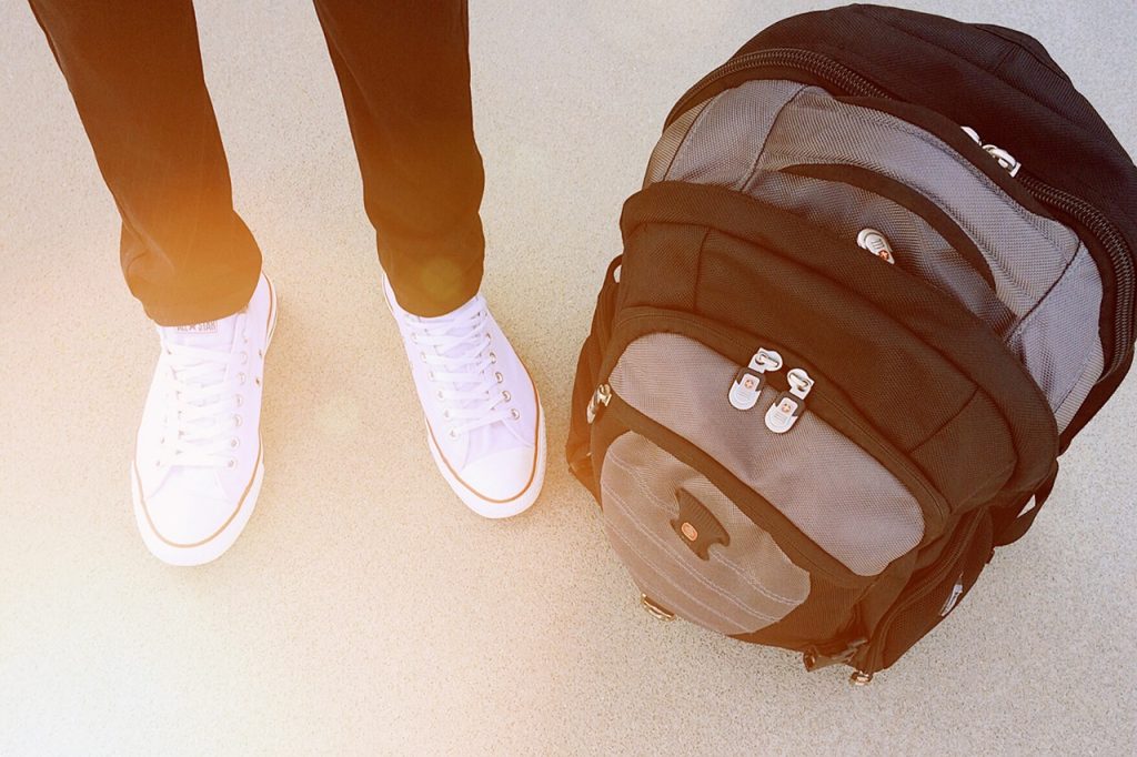 Rucksack mit Seitentaschen