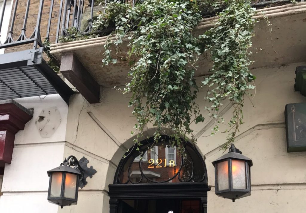 221 B Bakerstreet in London