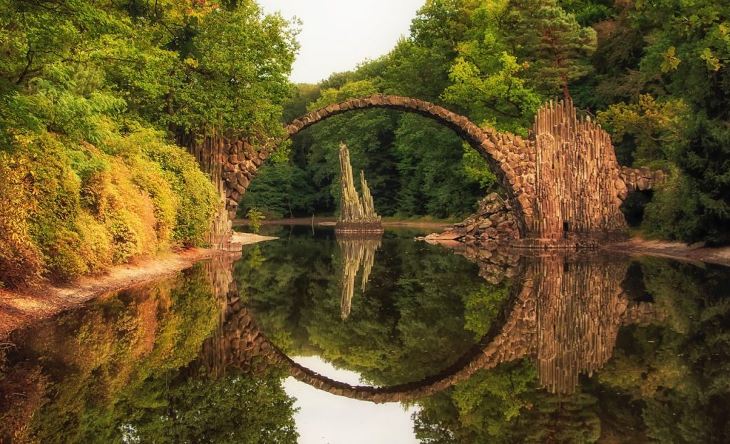 Reiseziele im Juni in Deutschland: Rakotzbrücke