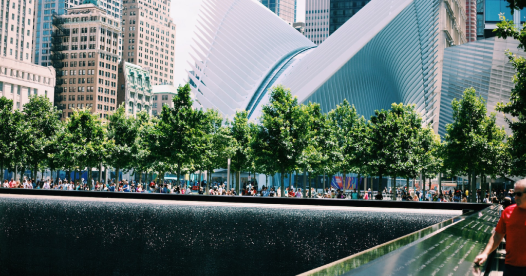 World Trade Center Memorial in NYC, accessable with the new york explorer pass