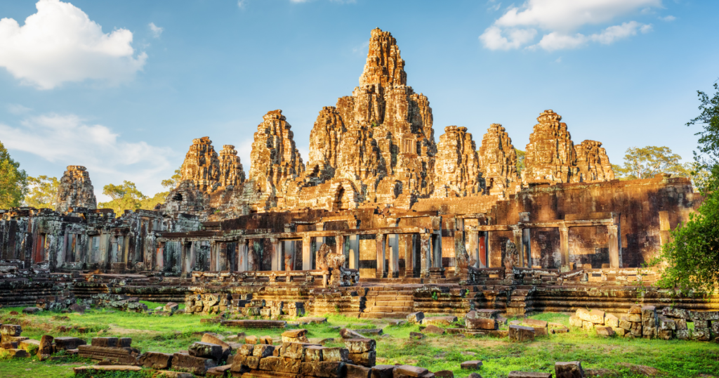 Temples of Angkor in Cambodia