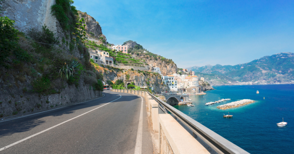 Cruising Along the Amalfi Coast, Italy ??
