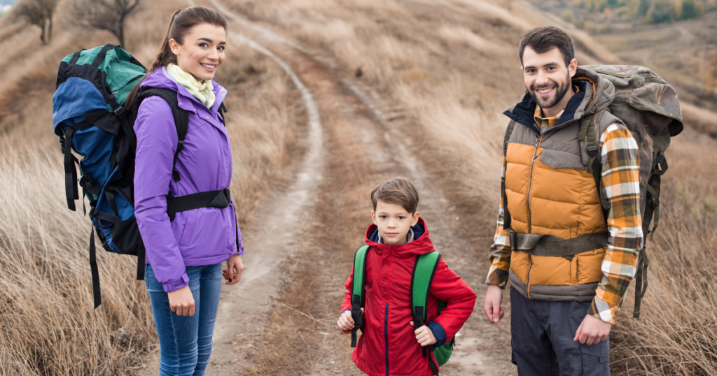 Packing for a backpacking adventure with kids