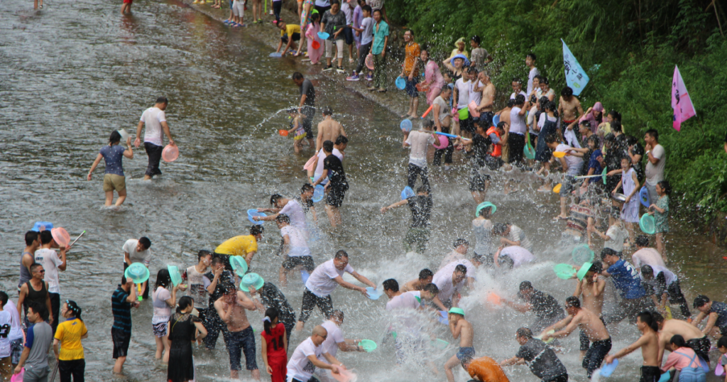 Asia's Culinary Hotspots: Songkran Water Festival