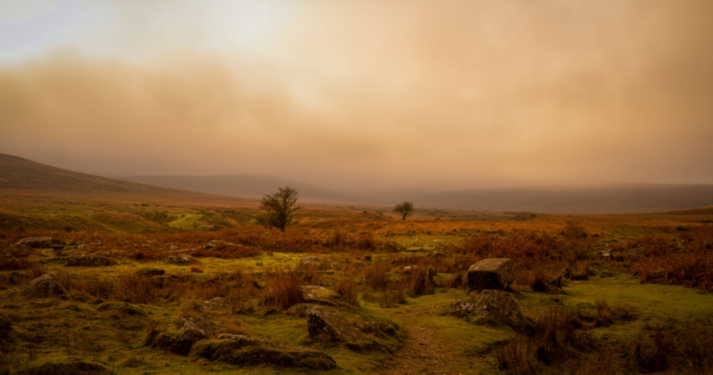 Haunted by History: Follow in the footsteps of centuries-old mysteries as you traverse the chilling landscapes of Dartmoor's ghost-infested thoroughfares.