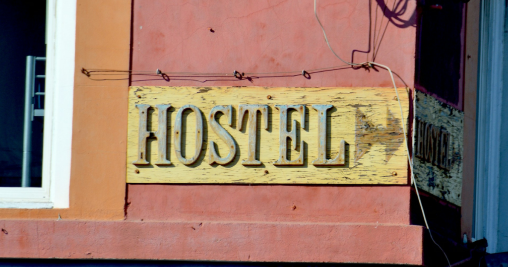 Book hostel instead of hotel as a student traveler