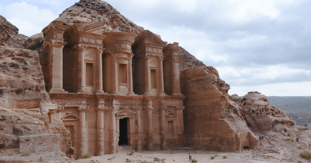 Ancient Ruin and history sight Petra, in Jordan