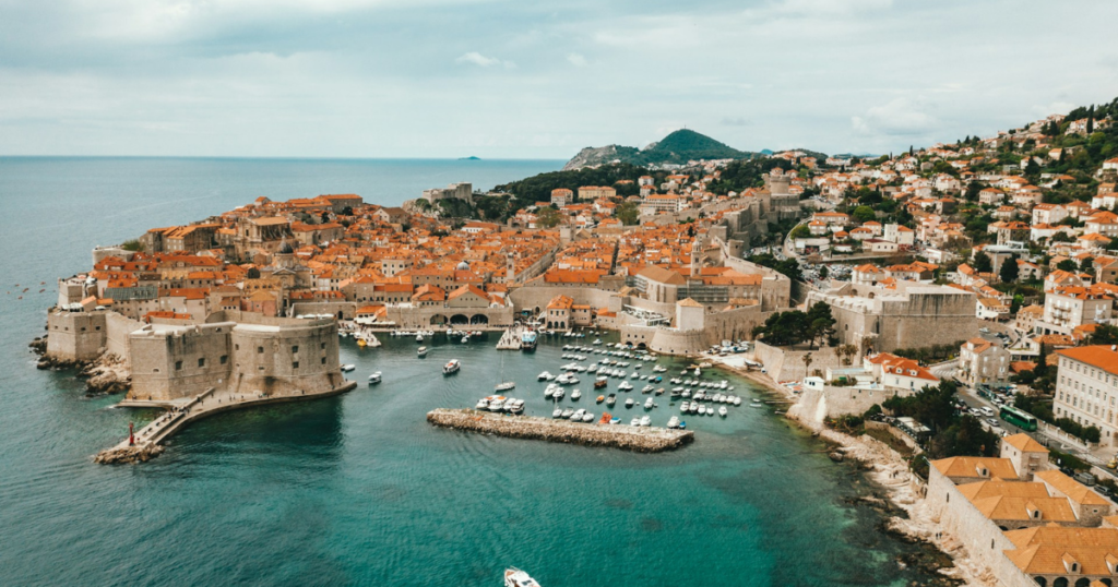 Habour in Dubrovnik, Croatia