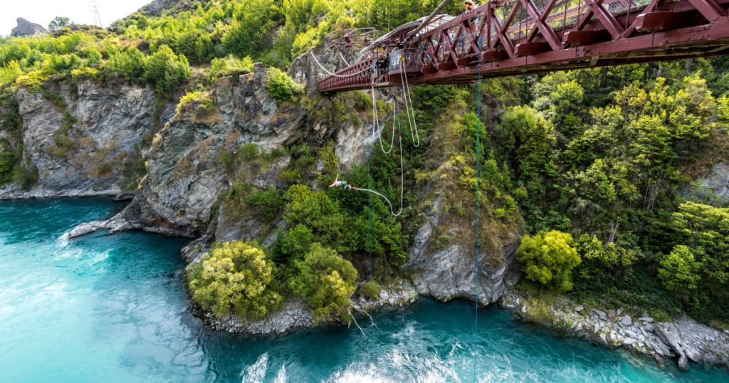 Trips to Take in Your 30s: Bungee Jump at the Kawarau Gorge Suspension 