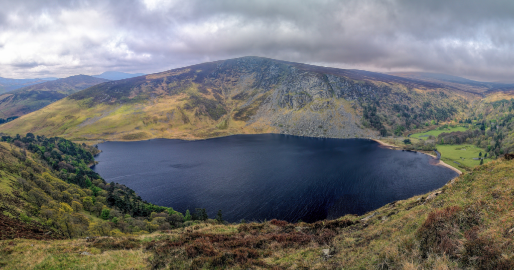 Lough Tay, famously known as "Guinness Lake"