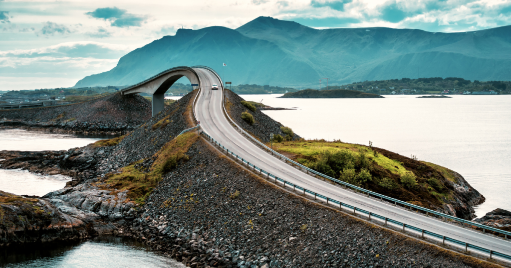 Scenic Road Trips in Europe: Atlantic Road, Norway 