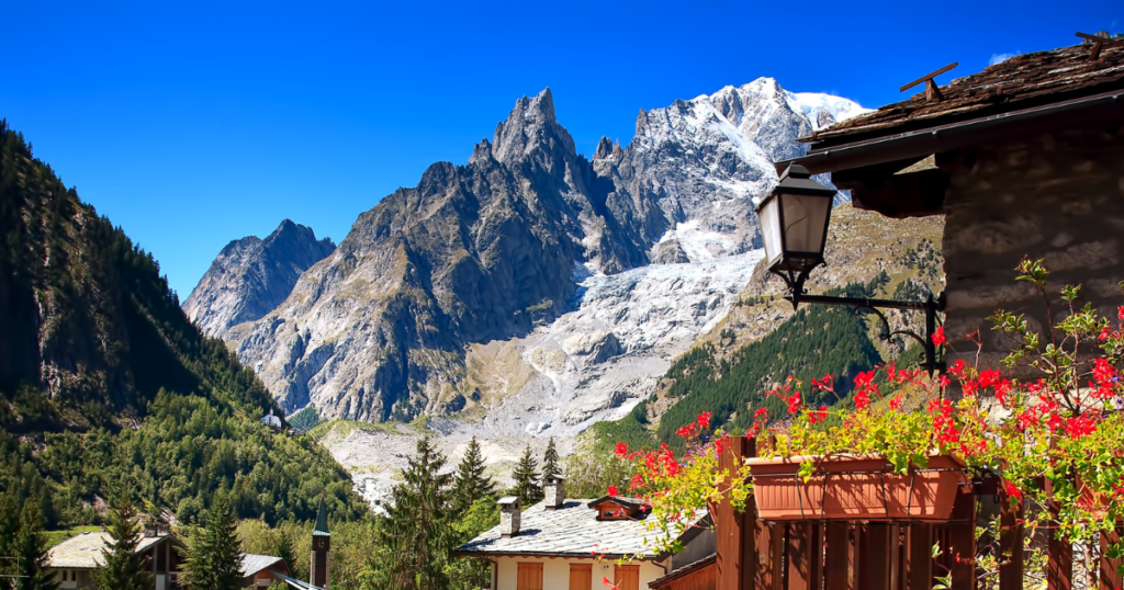 Active Holiday Ideas in the French Alps: Courmayeur