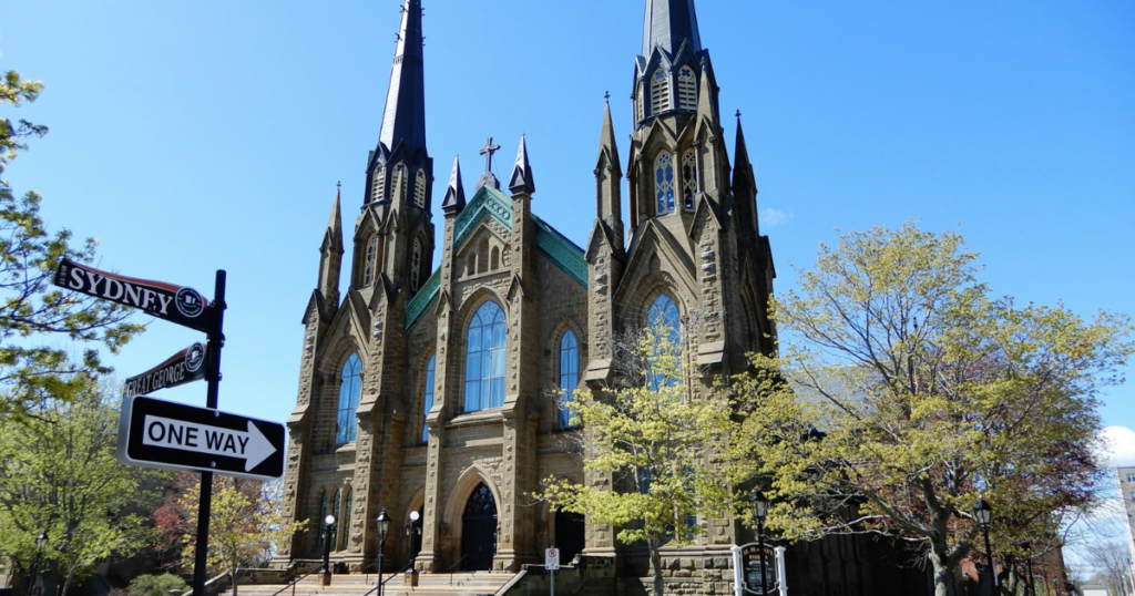 Impressive Building in Charlottetown, Prince Edward Island, Canada