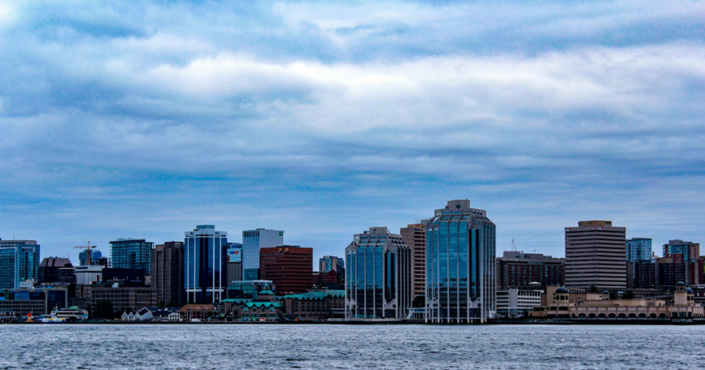 Skyline in Halifax, Canada