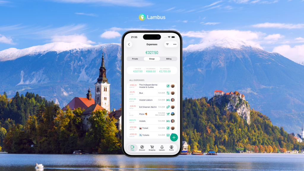 budget planning in the lambus app 