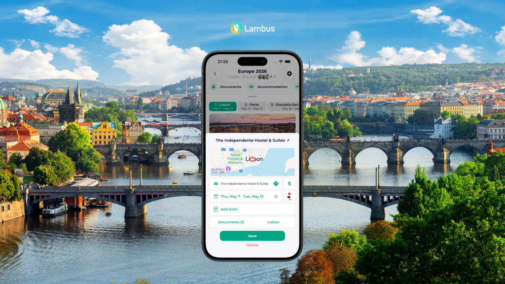 accomodation planning inculded in trip planner lambus
